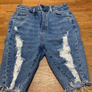 Women’s American Bazi Light Blue Denim shorts size medium